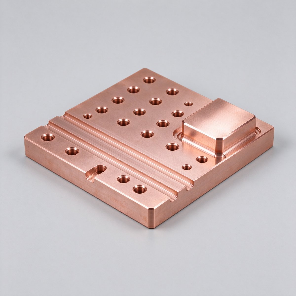CNC Milled Bronze C932 Milled Part
