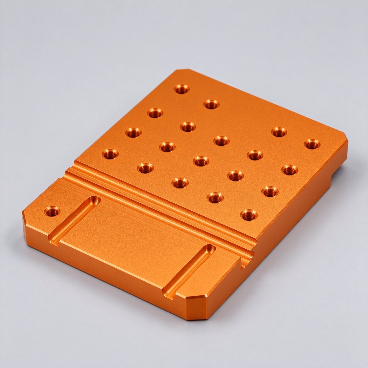 CNC Milled 5052 Aluminum Cooling Plate