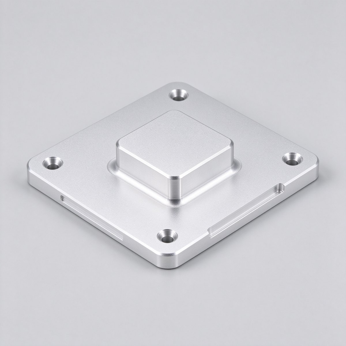 CNC Milled 5052 Aluminum Fixture Plate