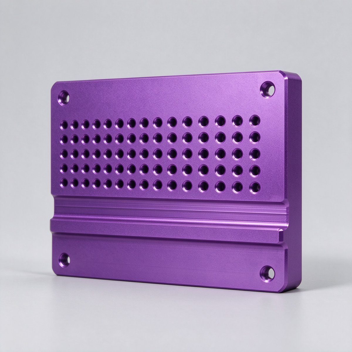 CNC Milled 6082 Aluminum Base Plate