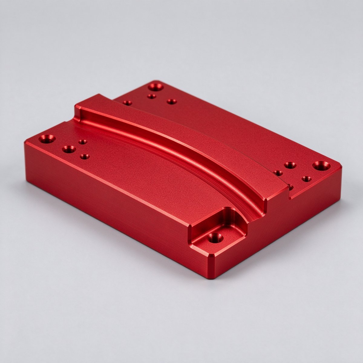 CNC Milled 6082 Aluminum Mounting Plate