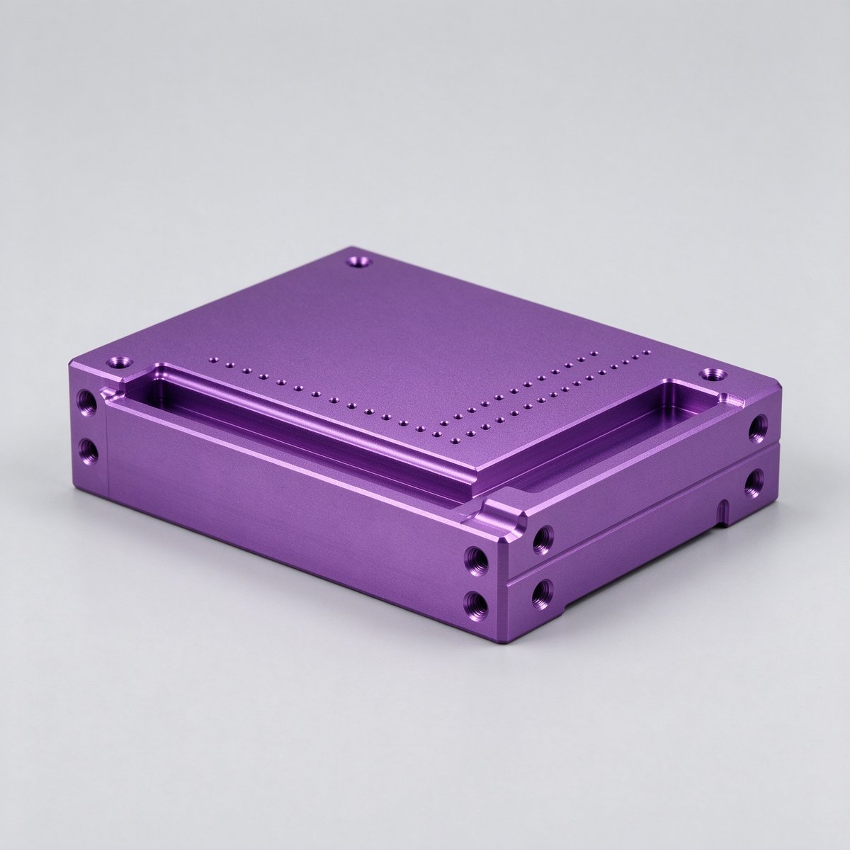 CNC Milled 7075 Aluminum Fixture Plate
