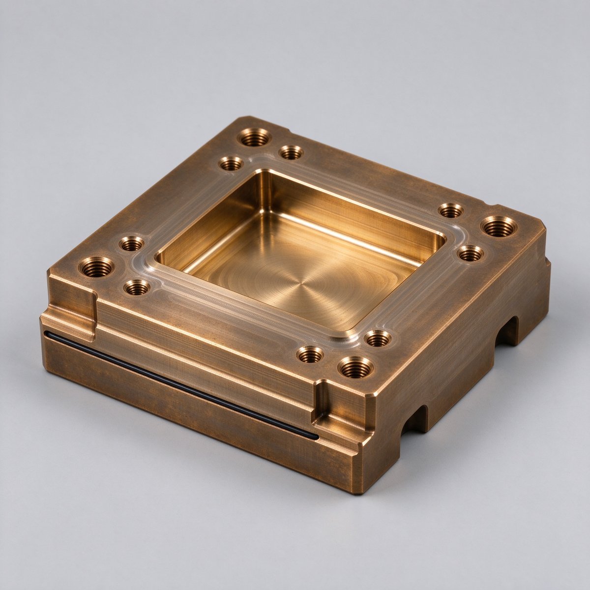 CNC Milled Bronze C932 Milled Plate