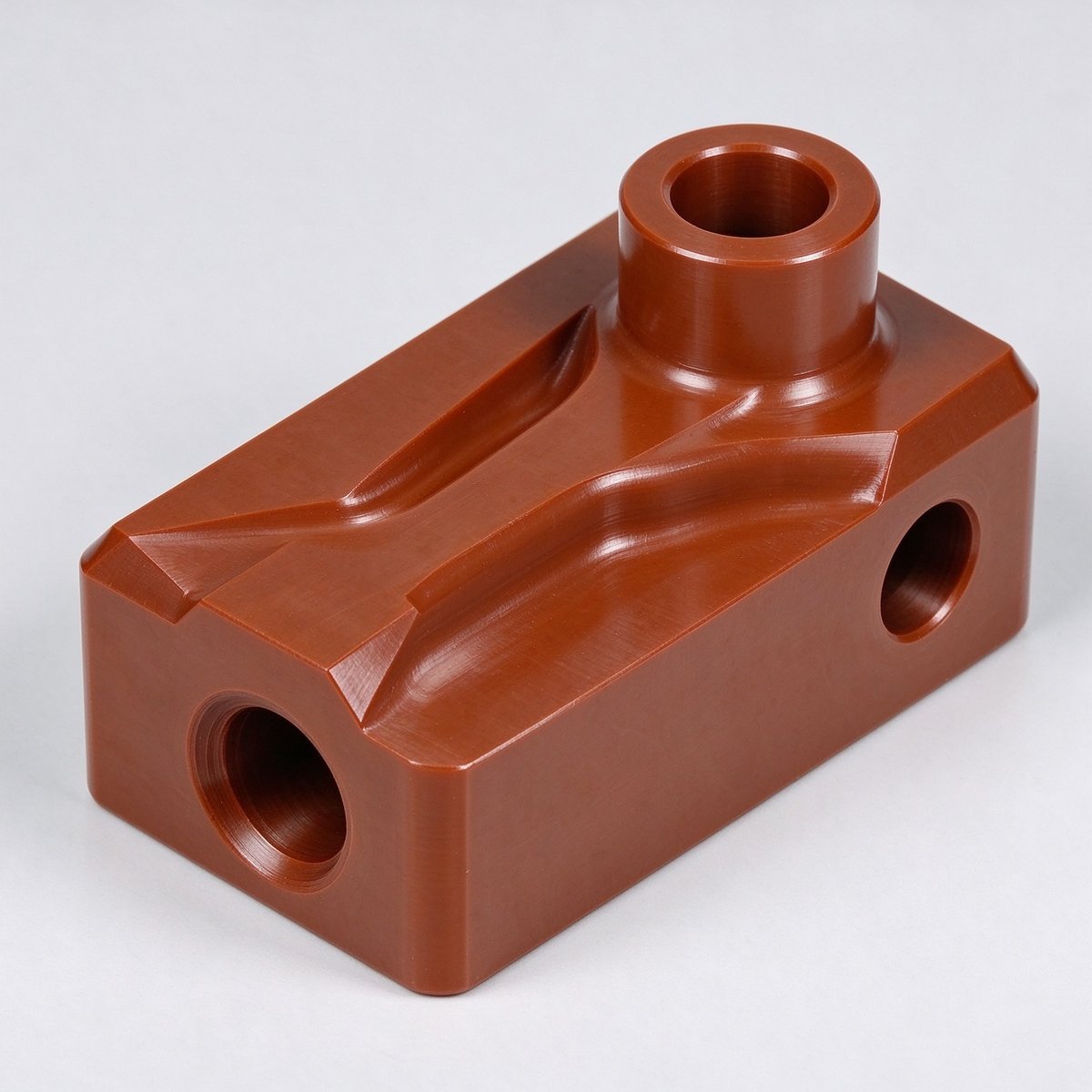 CNC Milled Polyimide Bushing