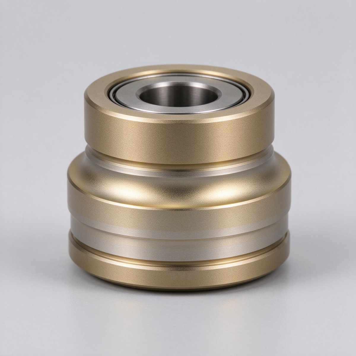 CNC Turned Aluminum Blue Anodized Pin