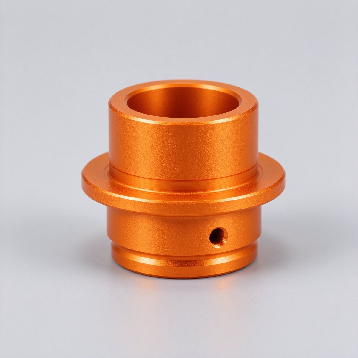 CNC Turned Aluminum Flange
