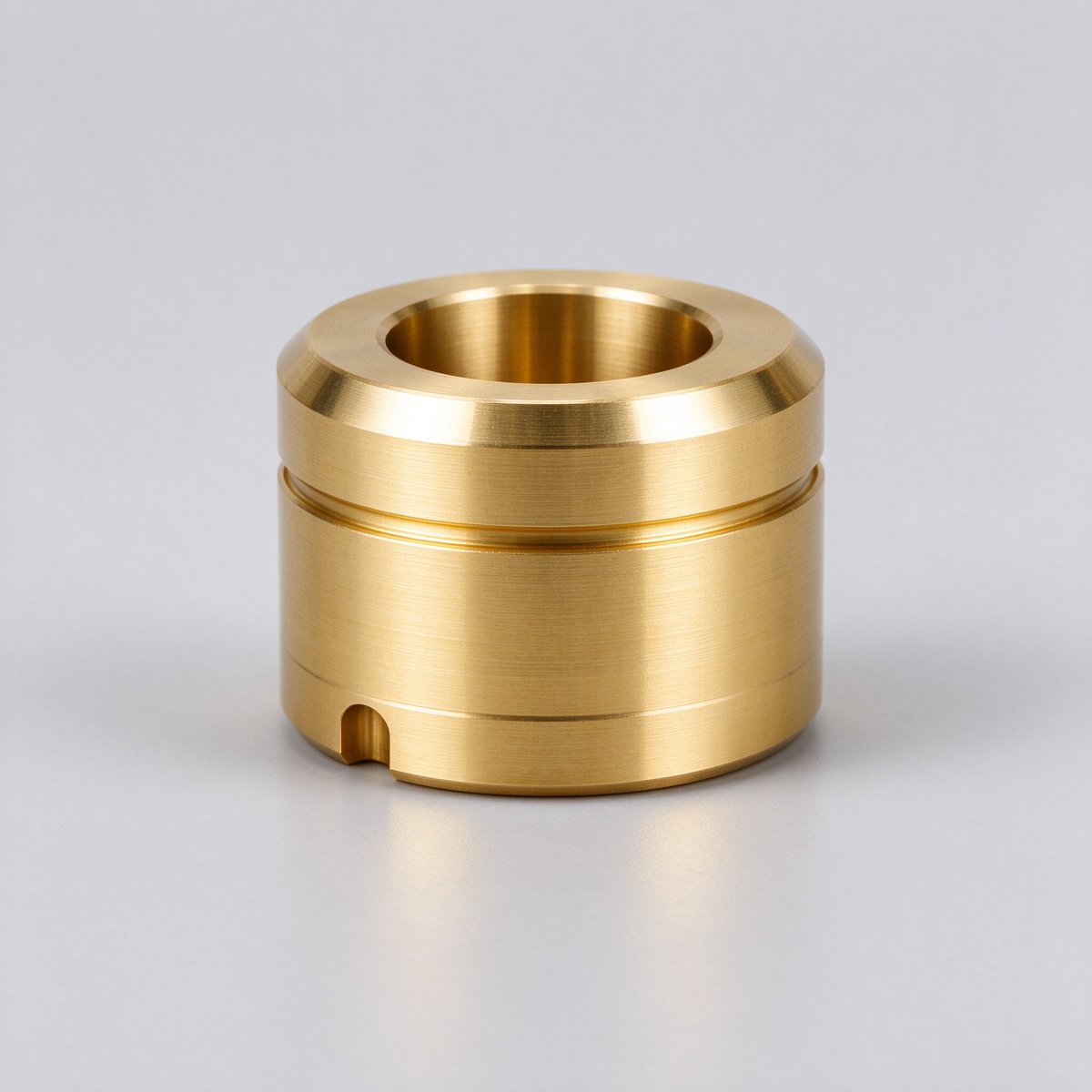 CNC Turned Brass C360 Turned Cone