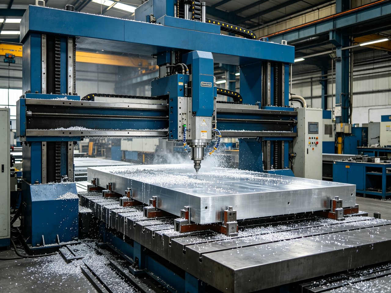 Large Aluminium Plate Gantry Machining: Capabilities, Tolerances & Applications