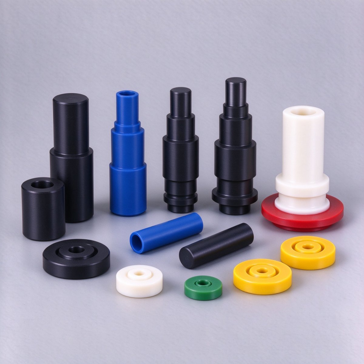 HDPE CNC Machined Guide Plate