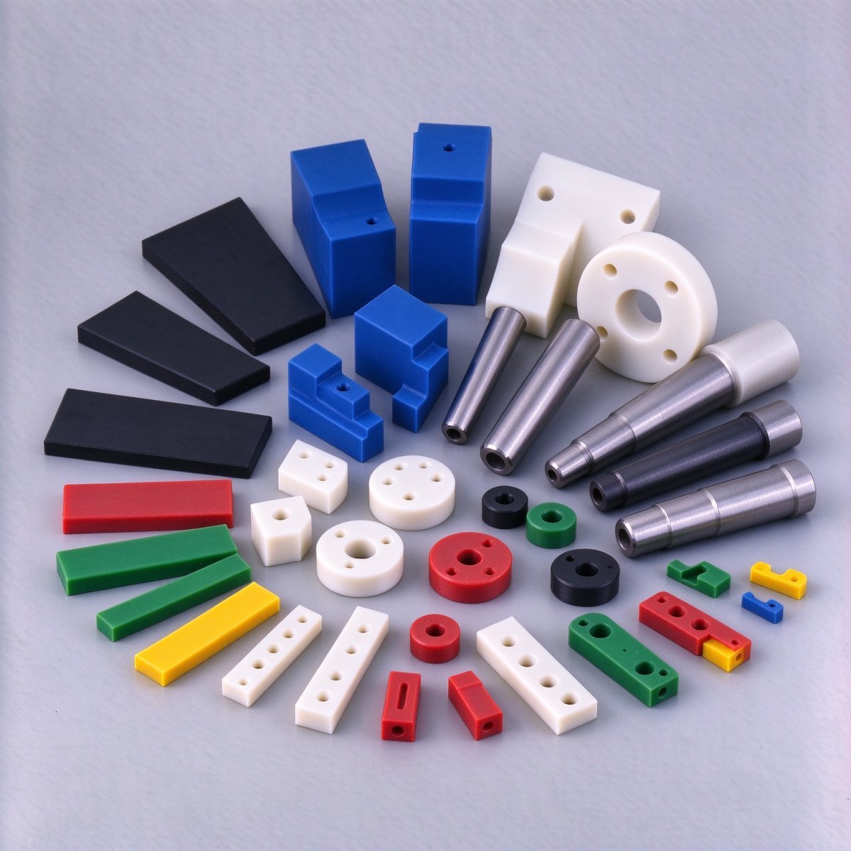 Nylon PA CNC Machined Bushing